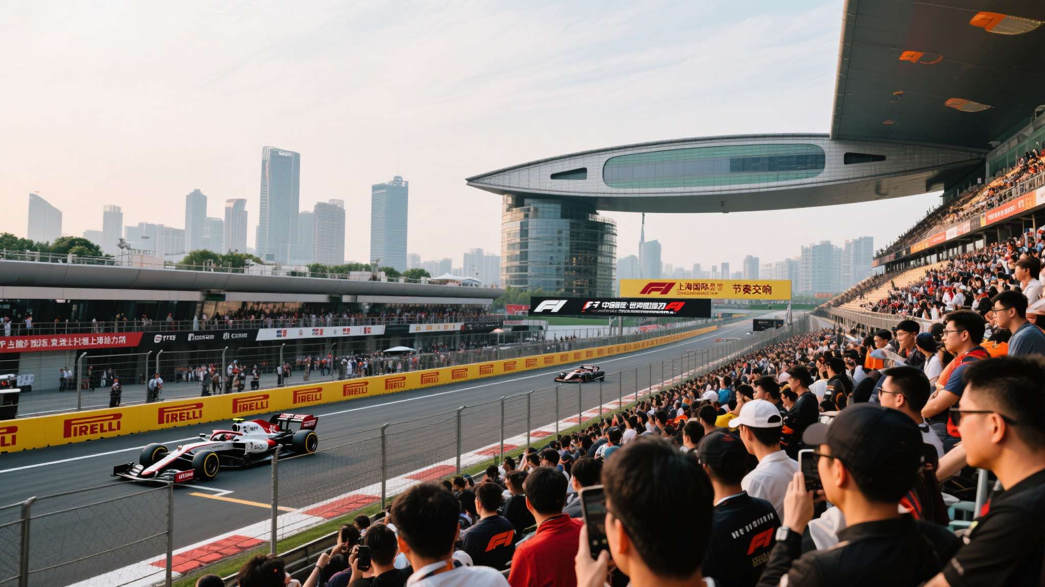 上海f1赛车现场 上海f1赛车现场